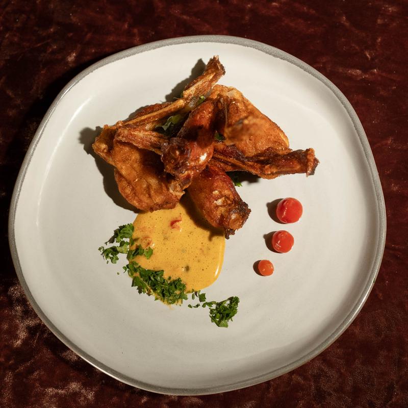 menu item 5 of 15, Frog Legs