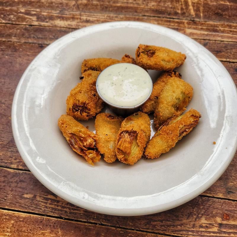 FRIED ARTICHOKE HEARTS photo