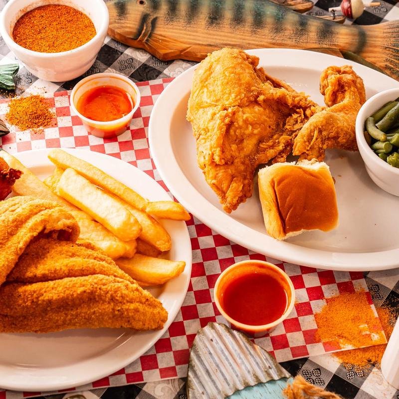 2 Pc./2 Pc. Catfish & Chicken Combo photo