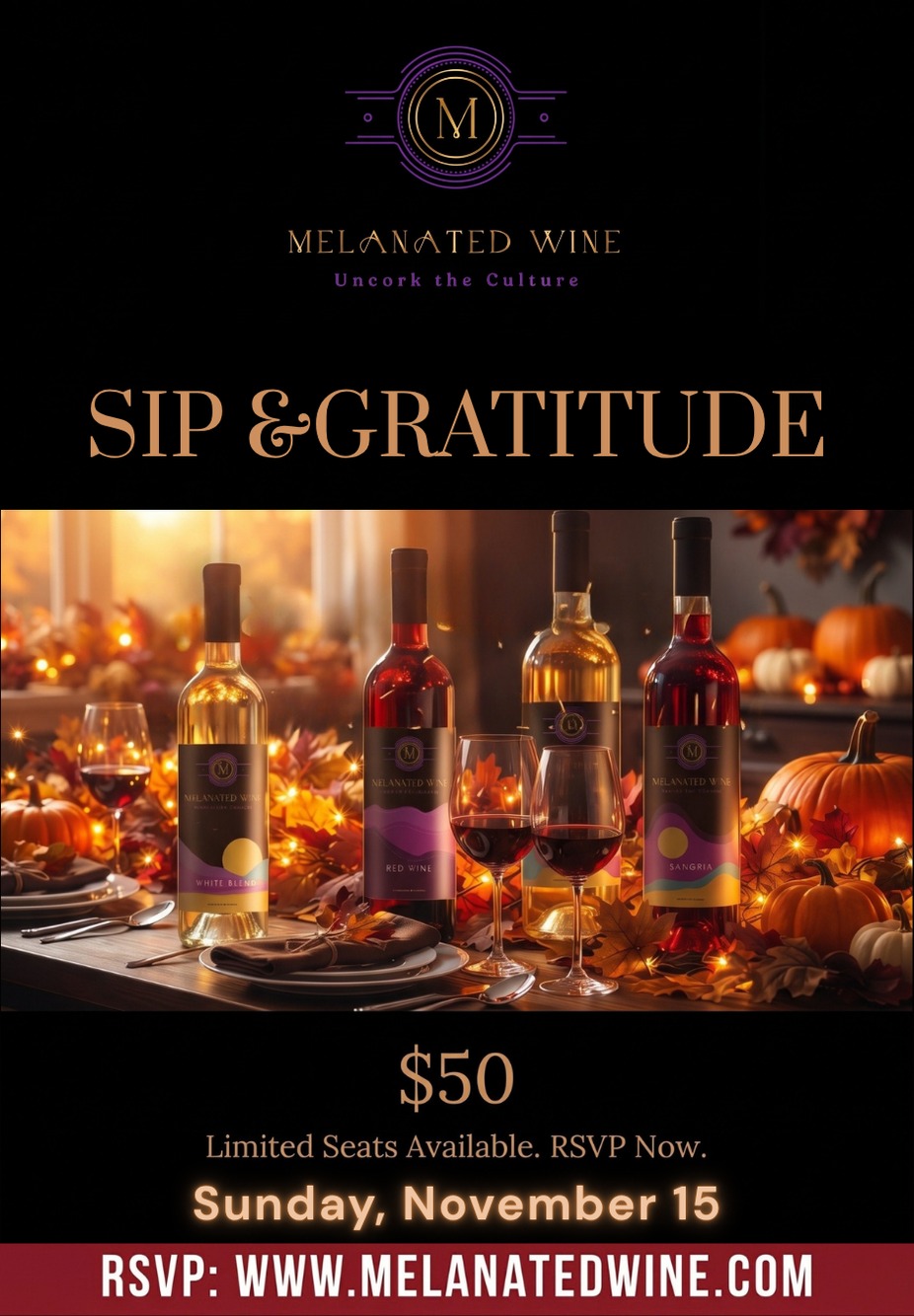 Sip & Gratitude event photo