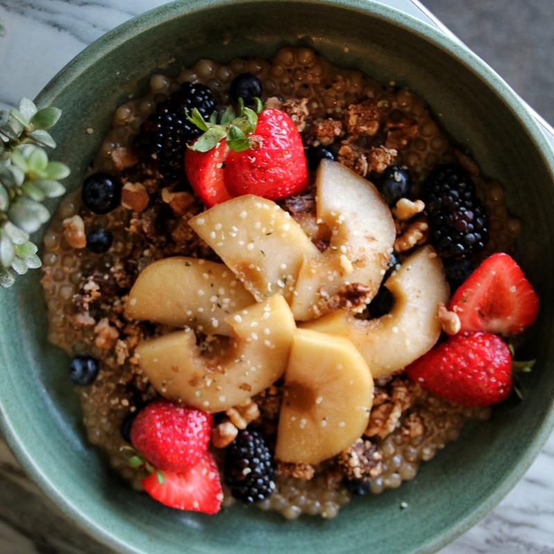 menu item 15 of 19, Vegan Apple Pie Bowl