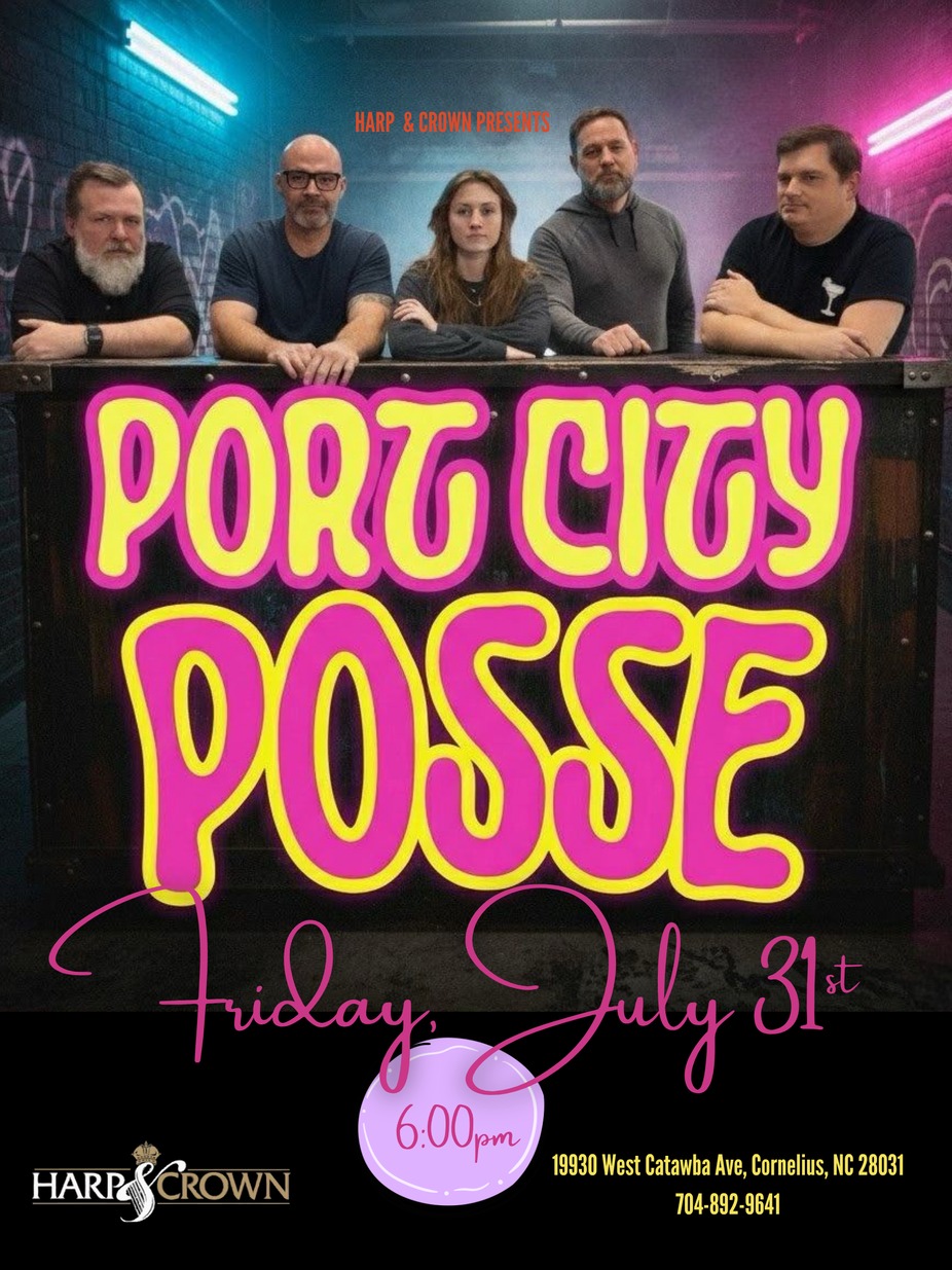Port City Posse - Live Music at Harp & Crown! event photo