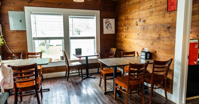 Interior, seating area