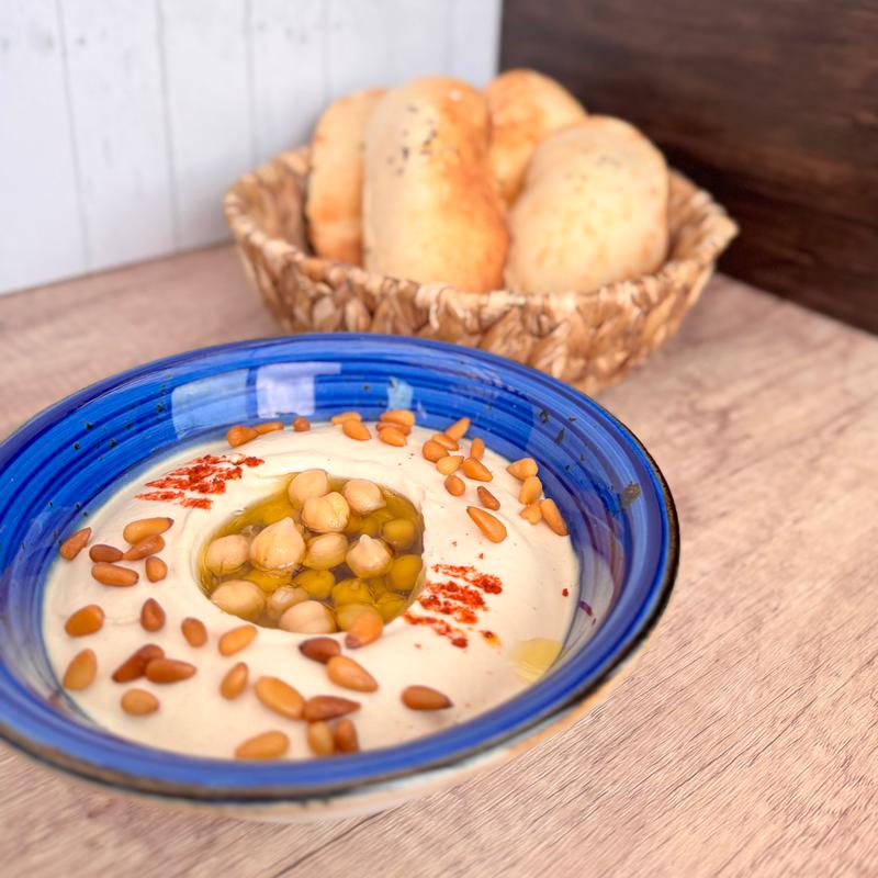 Hummus Pine Nuts photo