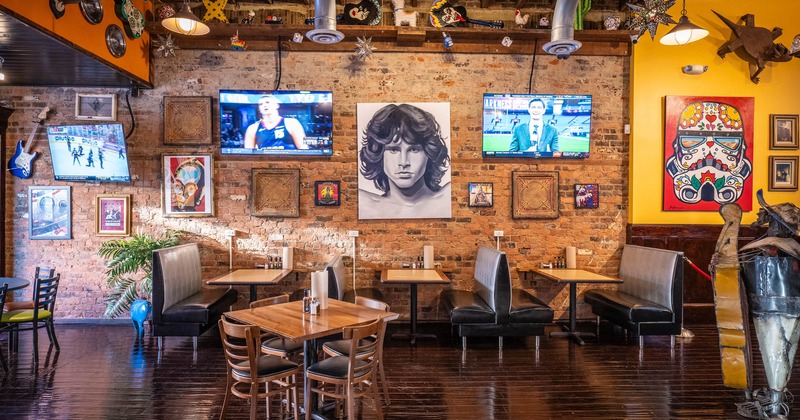 Interior, dining area