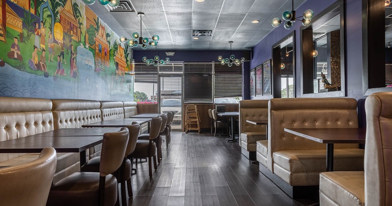 Interior, main dining area