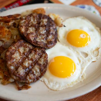 ig Breakfast, served.