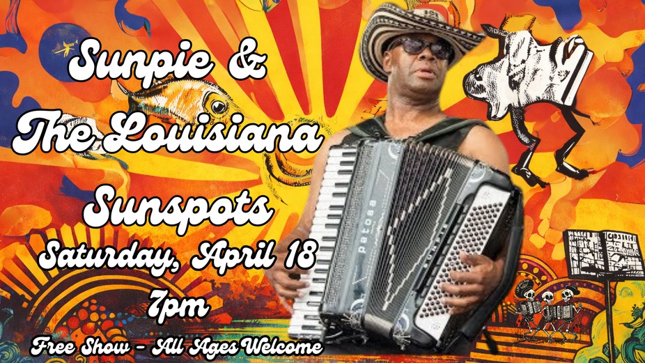 FREE LIVE MUSIC: Sunpie Barnes and the Louisiana Sunspots event photo