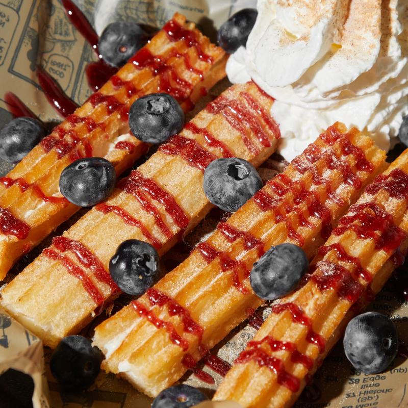 Oven Baked Cheesecake Churros photo