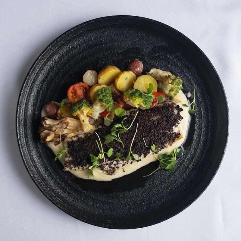Olive Crusted Branzino photo