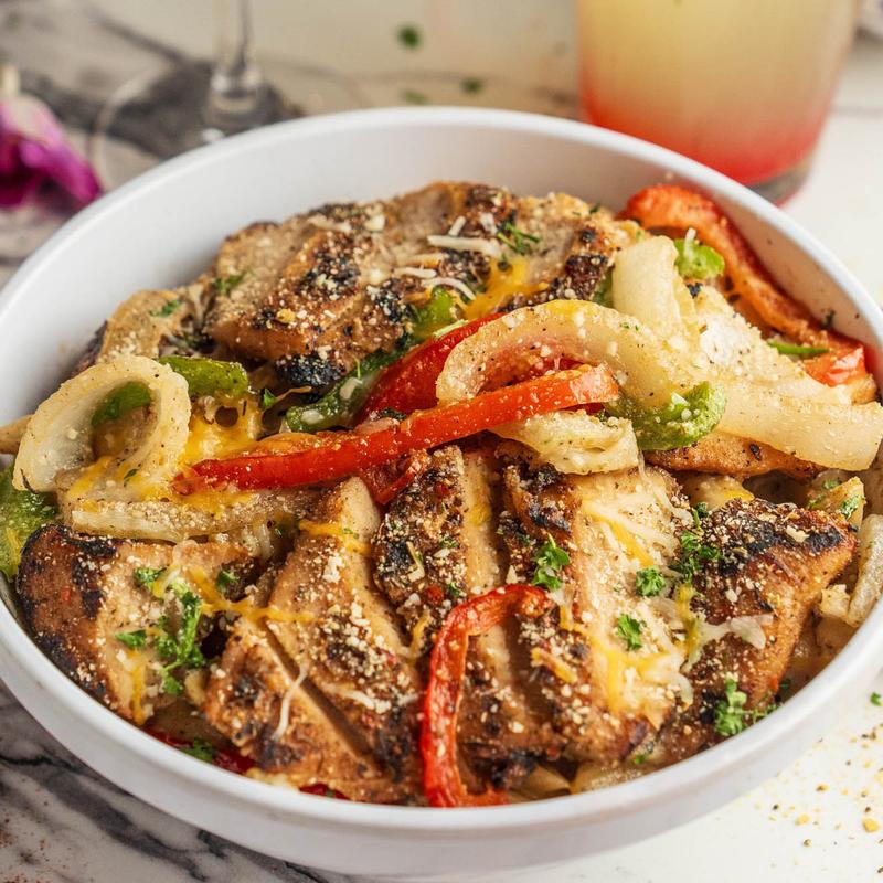 Rasta Pasta with Chicken photo