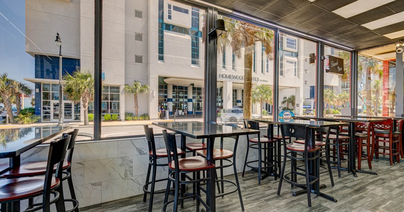 Interior seating area