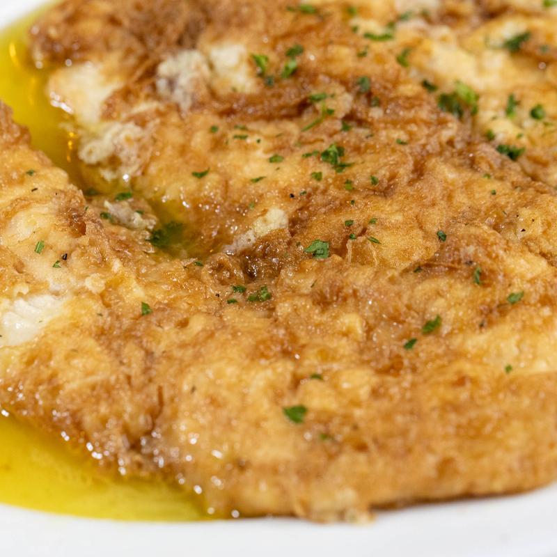 menu item 5 of 9, Chicken Francaise