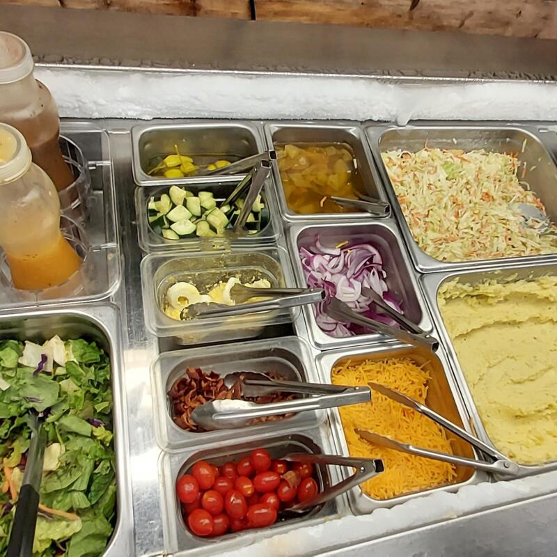 Bottomless salad bar trip photo