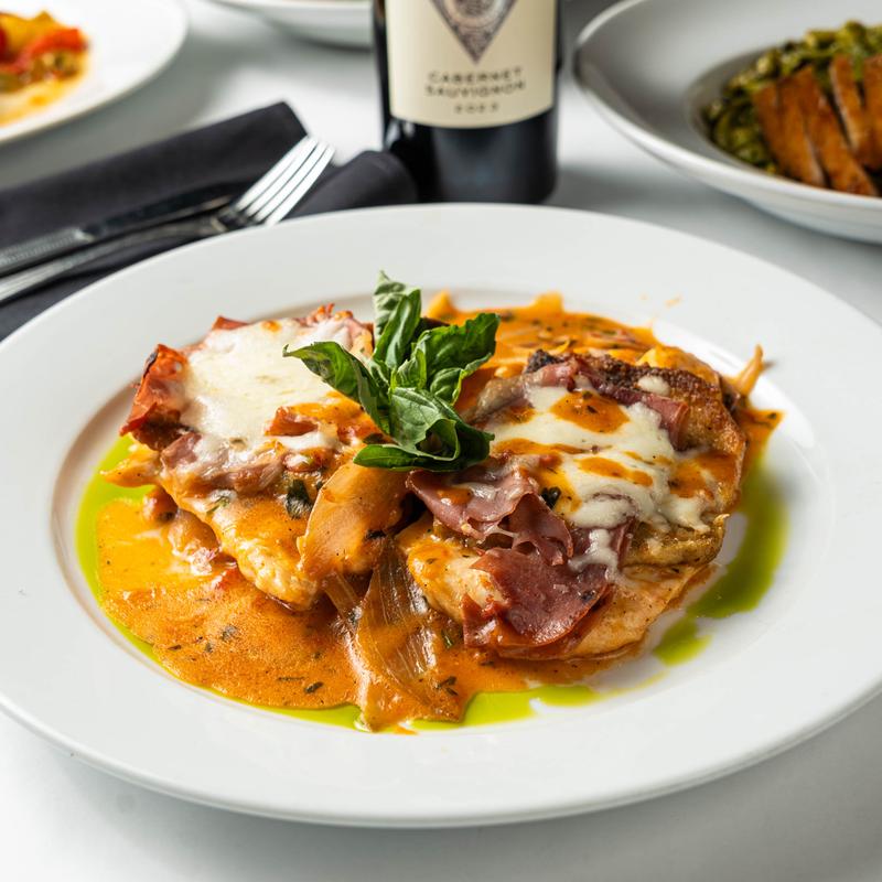 menu item 4 of 4, Chicken Saltimbocca
