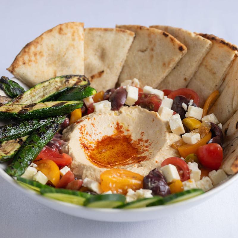 Mediterranean Style Hummus photo