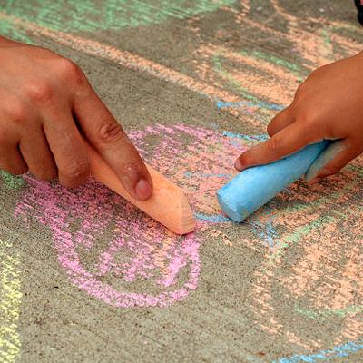 Sidewalk Chalk.