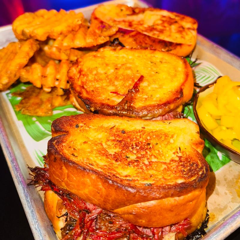 Jerk Corned Beef Sliders photo