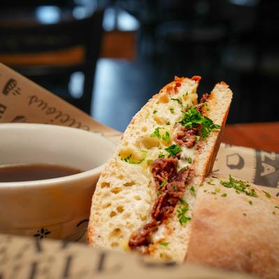 French Dip sandwich.