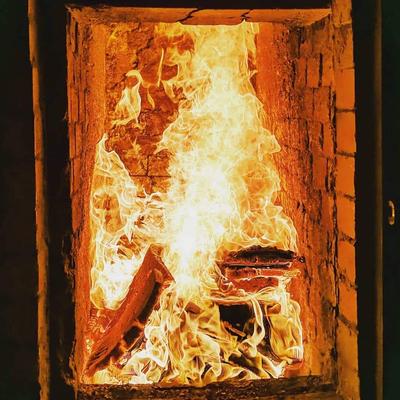 Hickory-fired BBQ Pit.