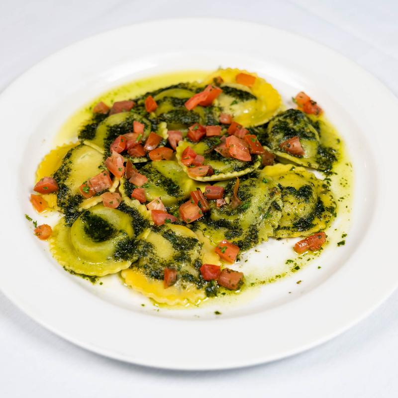 menu item 24 of 36, Vegetarian Ravioli
