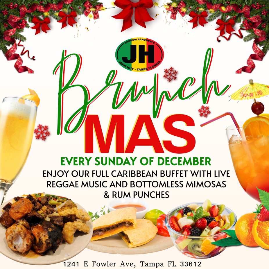 Brunch Mas - Full Caribbean Buffet with Live Reggae Music event photo