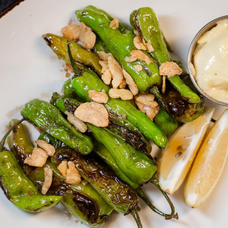 Blistered Shishito Peppers photo