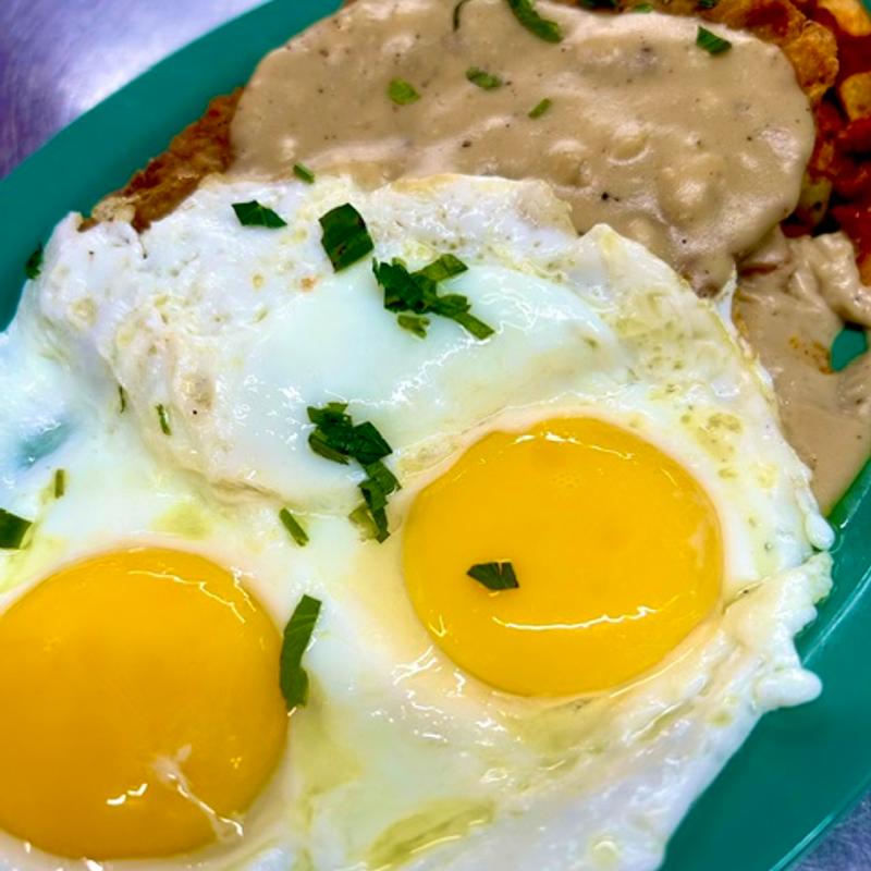 Chicken Fried Steak & Eggs photo