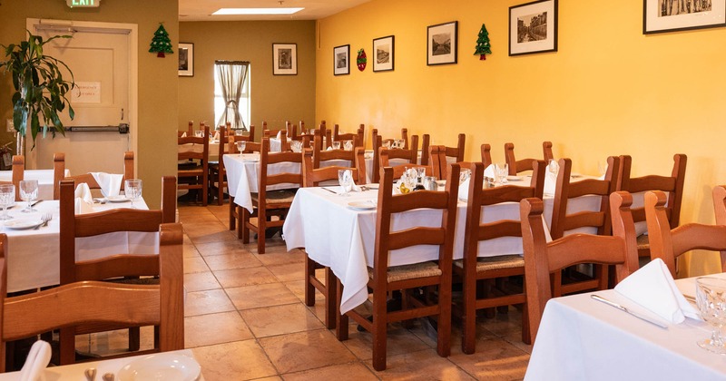 Interior, dining area