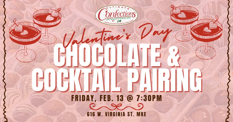Valentine's Day Chocolate & Cocktail Pairing event photo