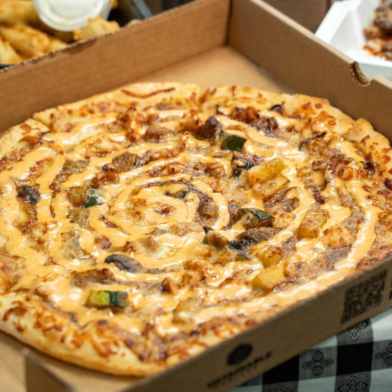 menu item 1 of 12, Hibachi Pizza