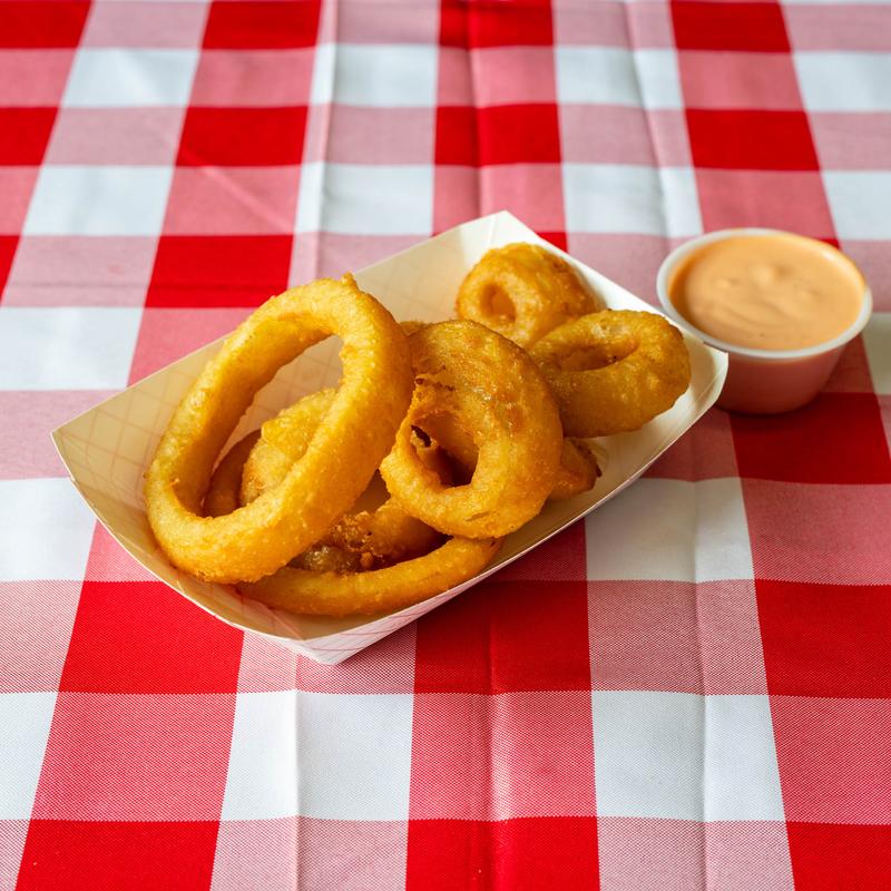 menu item 9 of 9, Onion Rings