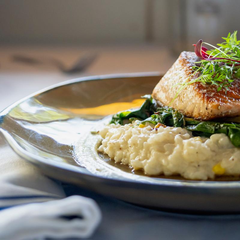 Bacon Poached Salmon photo