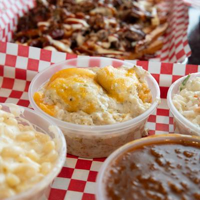 Various side dishes.