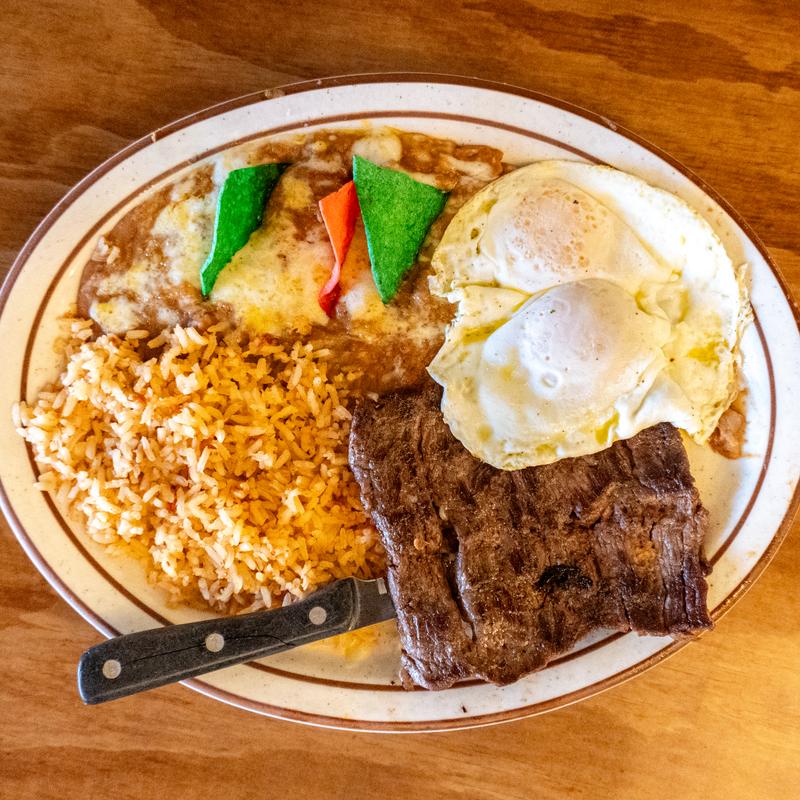 12.  Carne Asada con Huevos photo