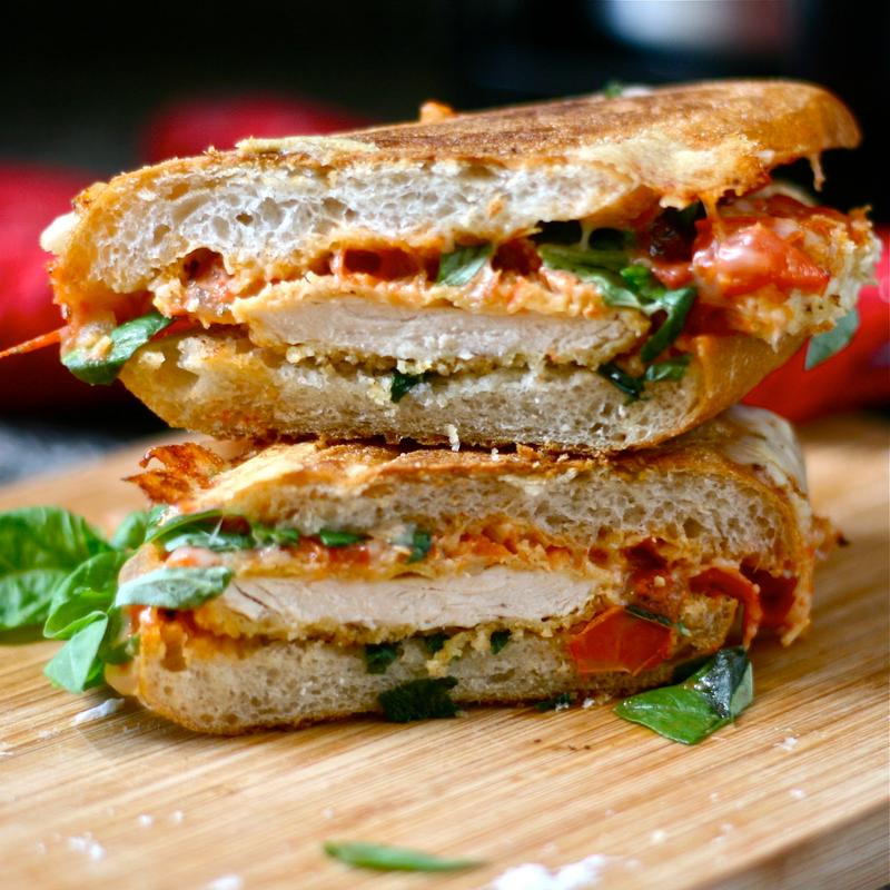 Chicken Parmigiana Panini photo