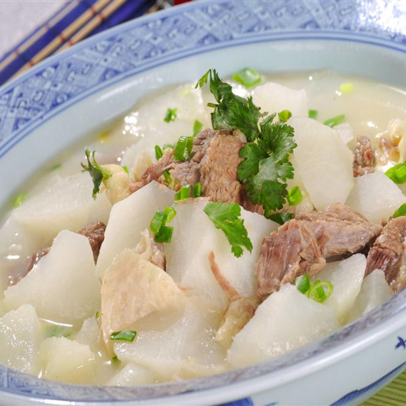 Steamed Pork Rib Soup with Radish photo