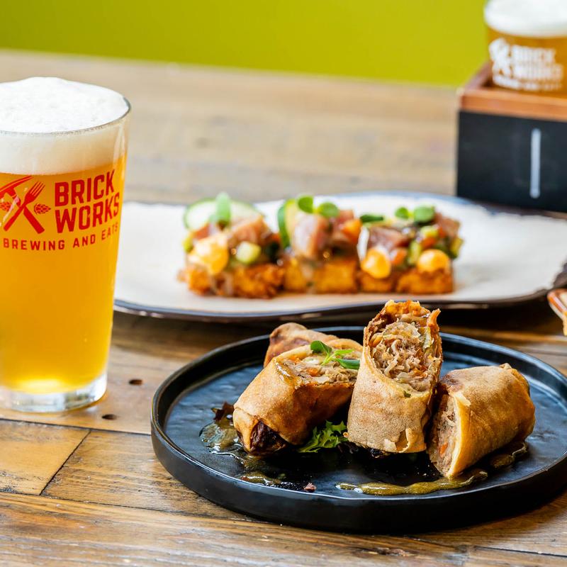 Brisket & Bleu Cheese Spring Rolls photo