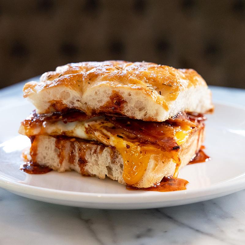 Hot Honey Focaccia Sandwich photo