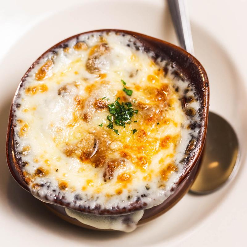 Crock of Onion Soup photo