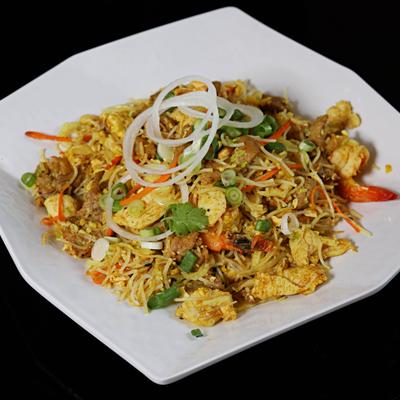 Singapore Rice Noodles.