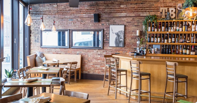 Interior, seating area