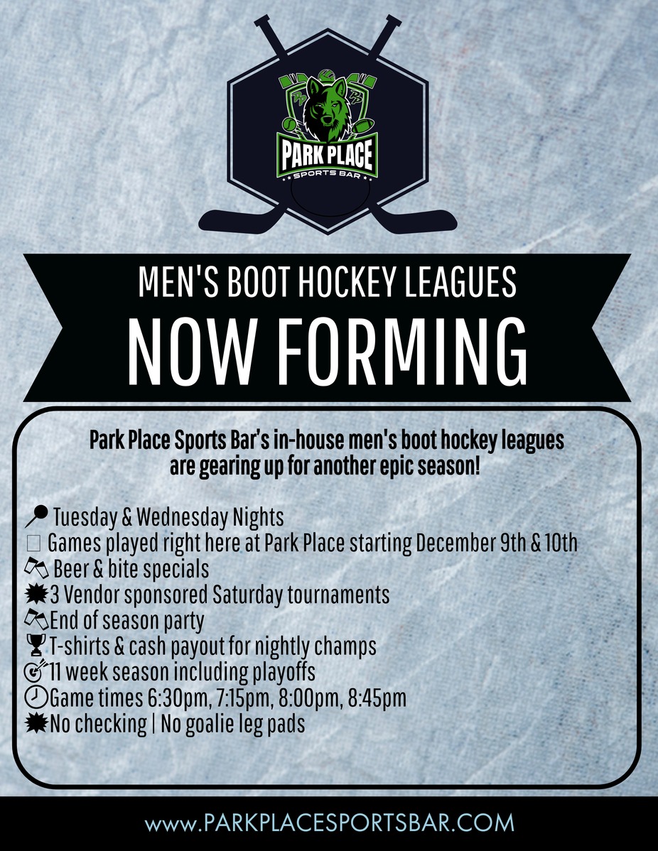 Men's Boot Hockey Leagues event photo