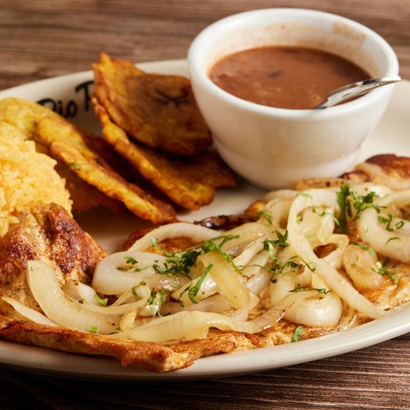 menu item 38 of 57, Grilled Chicken Breast with Onions