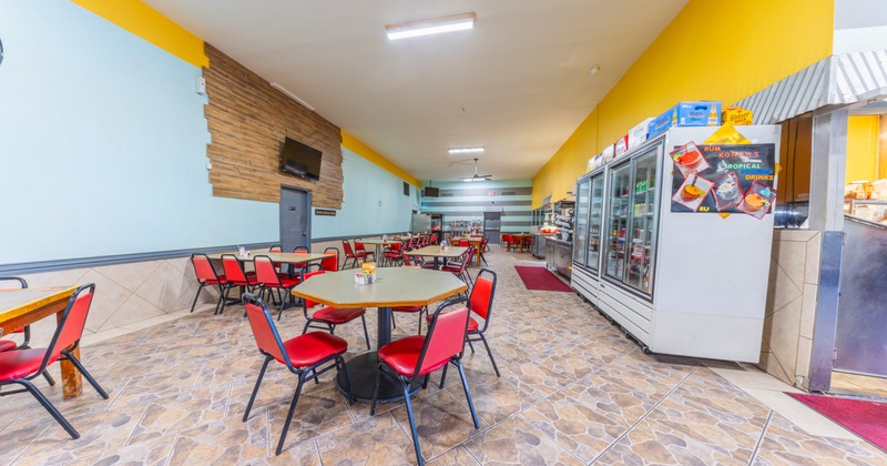 Interior, seating area