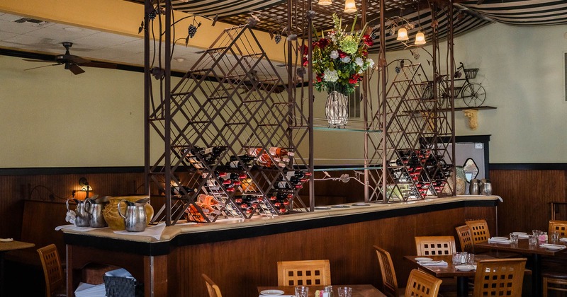 Interior, main dining area