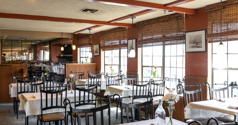 Interior, dining area