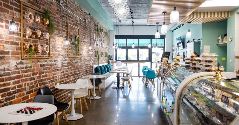 Interior, dining area
