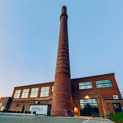 Industrial chimney.