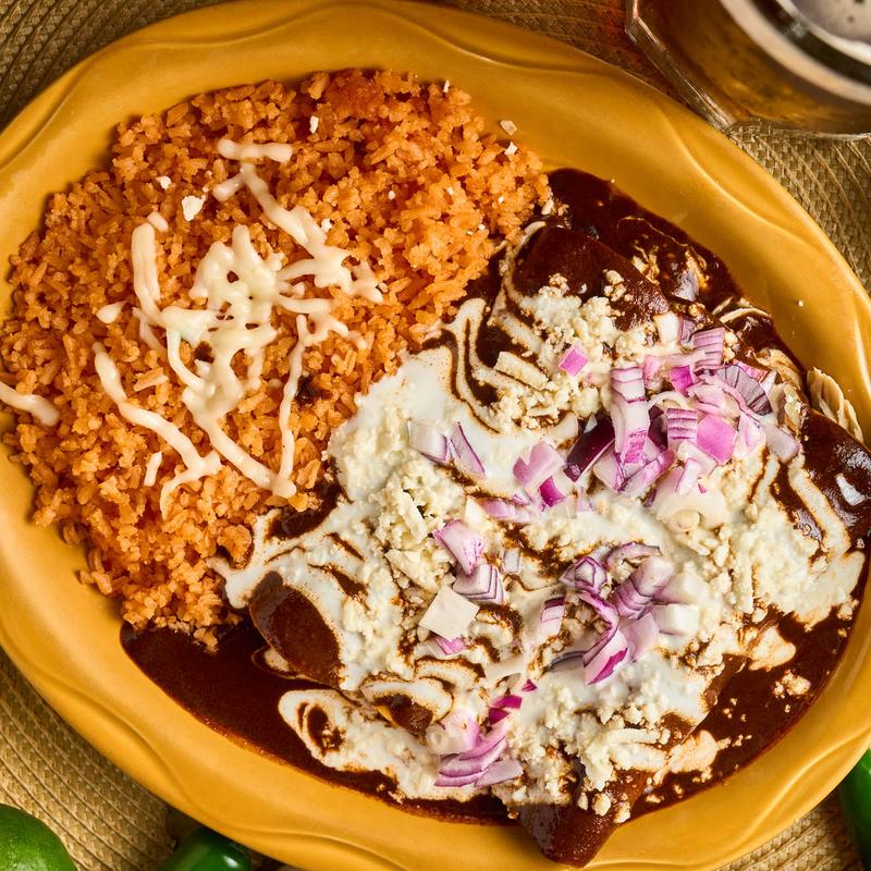 menu item 1 of 10, Red Enchiladas